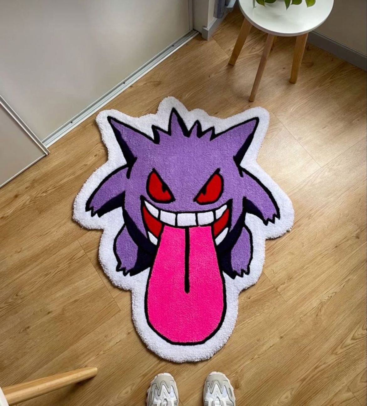 Gengar Rug X Pokemon | Hand Tufted Rugs and Area Rugs | MerchxManga