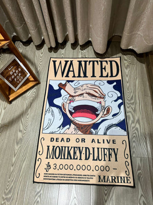 Luffy Wanted Bounty zoom out 