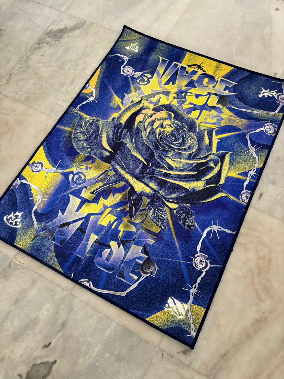 Valorant Vyse Ability Rug – Printed Gaming Rug by MerchxManga India